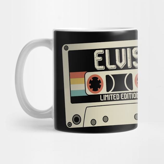 Elvis - Limited Edition - Vintage Style by Debbie Art